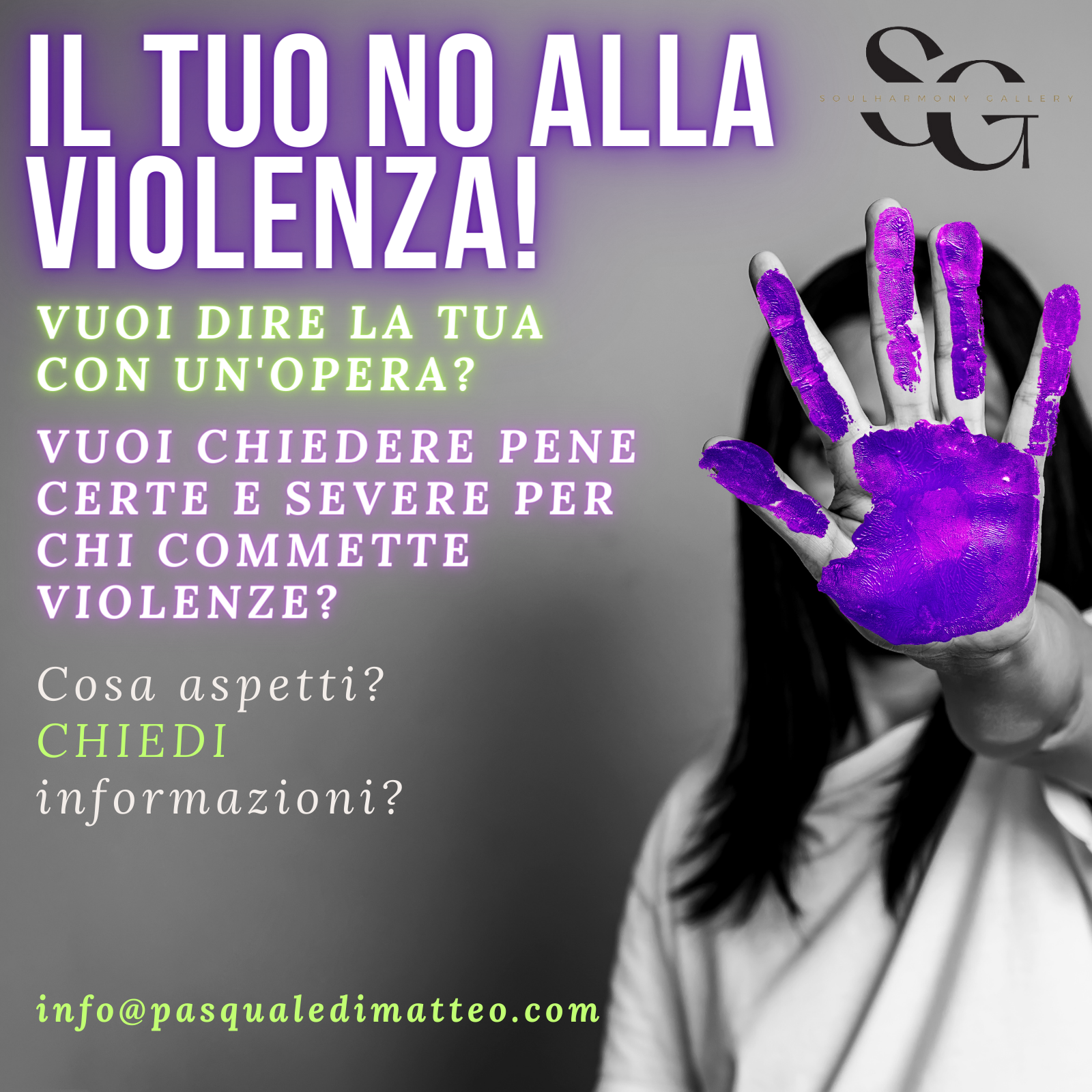 25 novembre 2023 Soulharmony Gallery sulla violenza