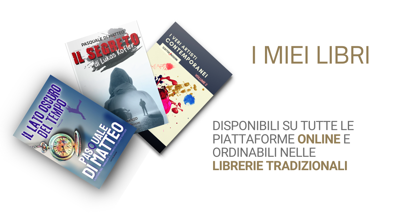 I romanzi dello scrittore Pasquale Di Matteo